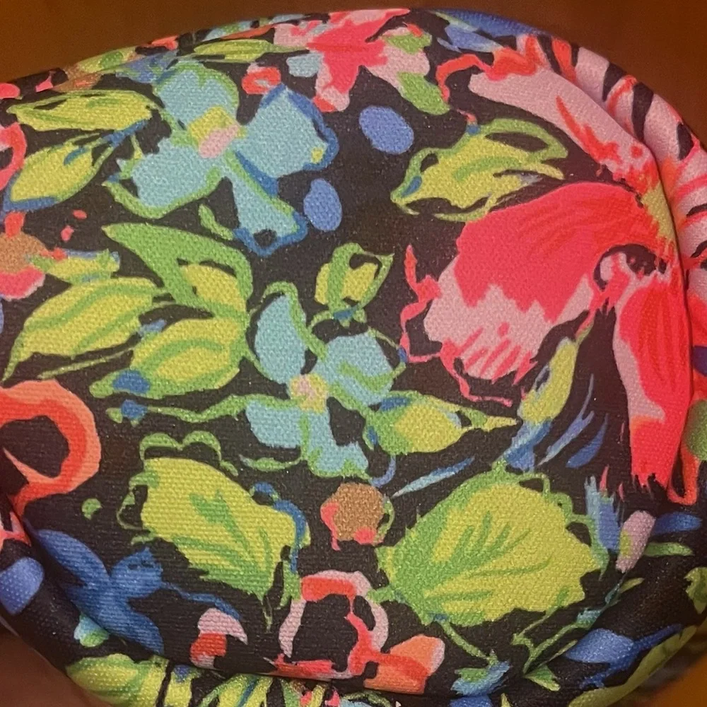 Lilly Pulitzer Wine Tote Floral Neoprene